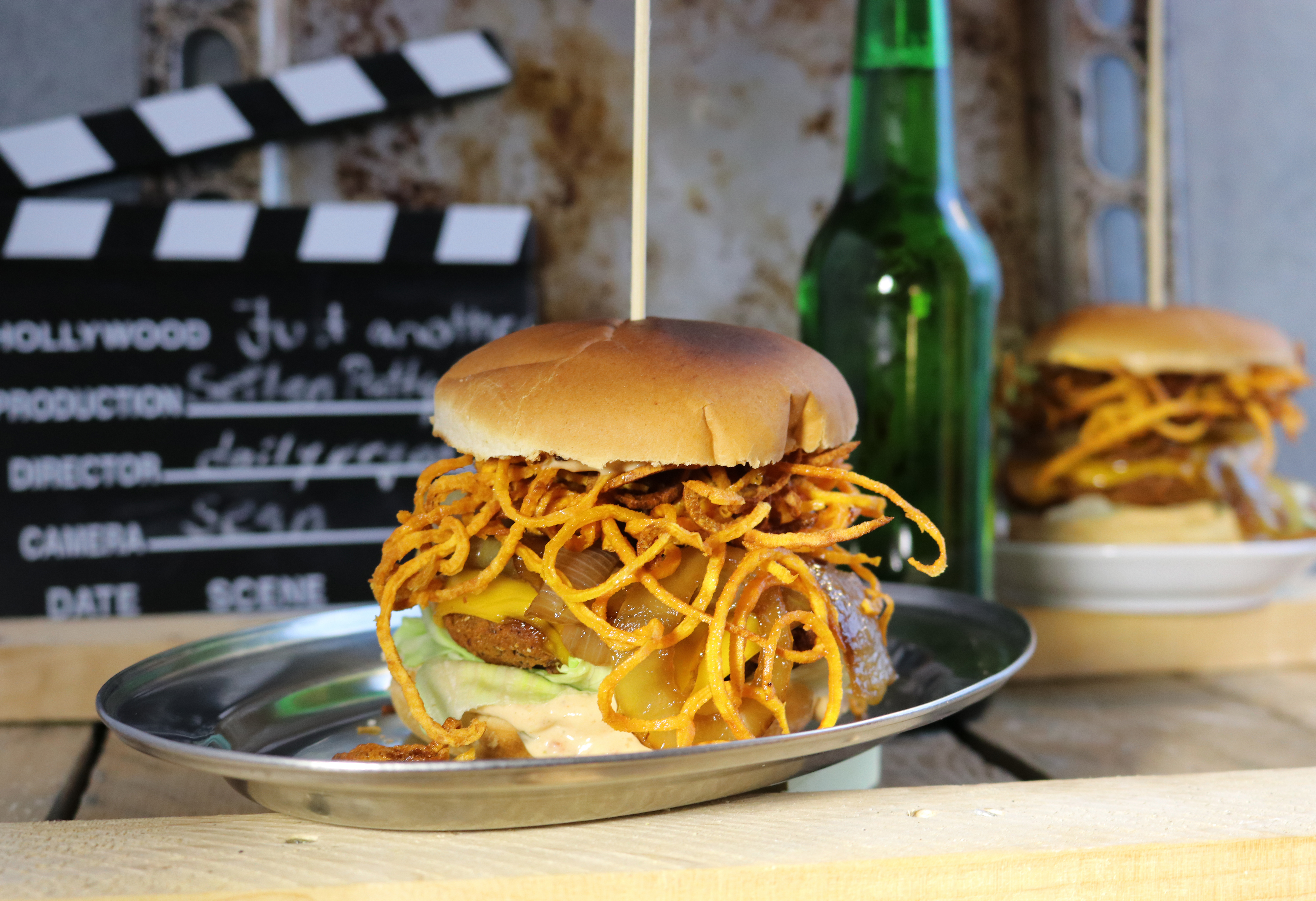 Just another Seitan Patty Burger...