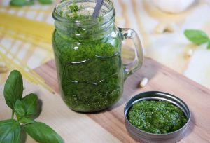 Spaghetti mit Pesto Genovese