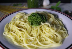 Spaghetti mit Pesto Genovese