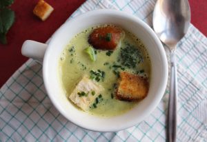 Brokkoli-Curry-Creme-Suppe