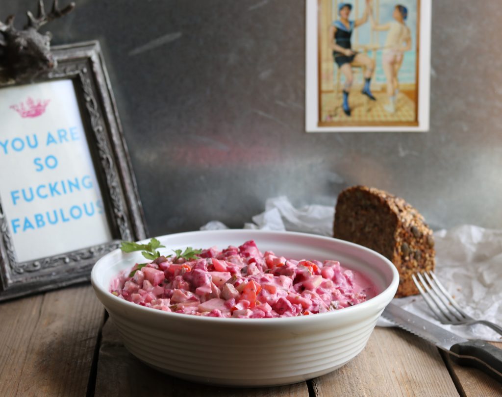 Nordseesalat: das beste vegane Rezept für norddeutschen Heringsalat