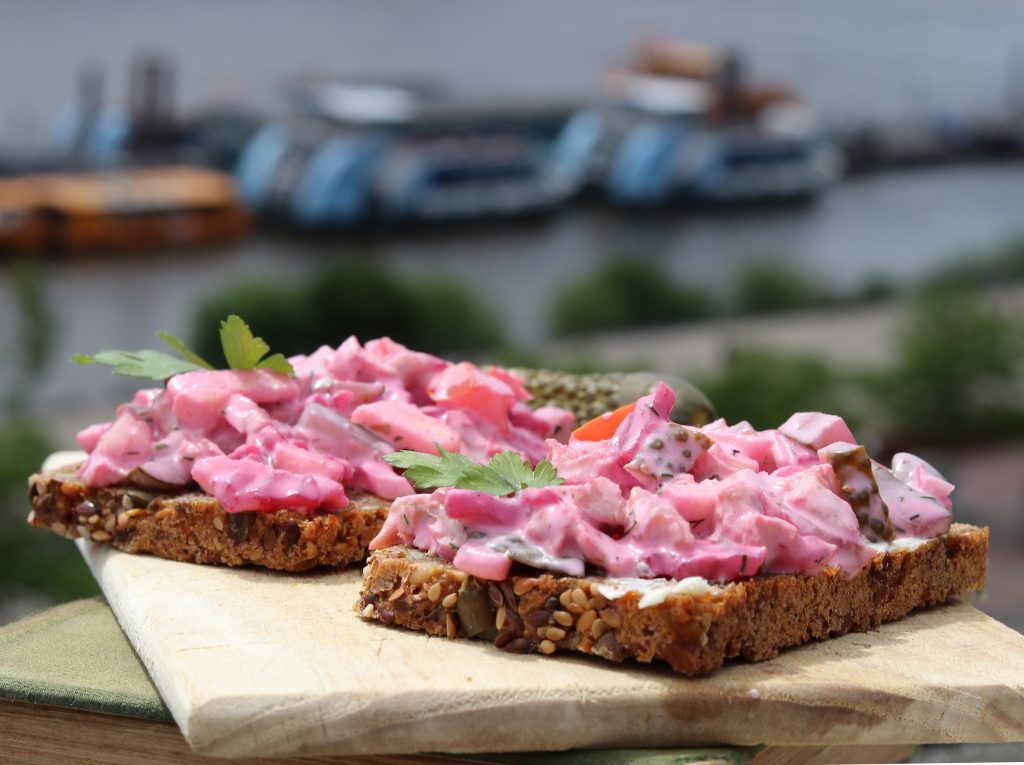 Der perfekte Vischsalat auf's Brot!