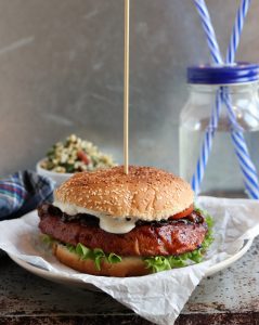 Vegan Mad Rib Burger