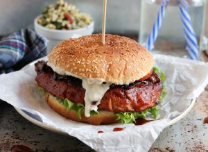 Vegan Mad Rib Burger