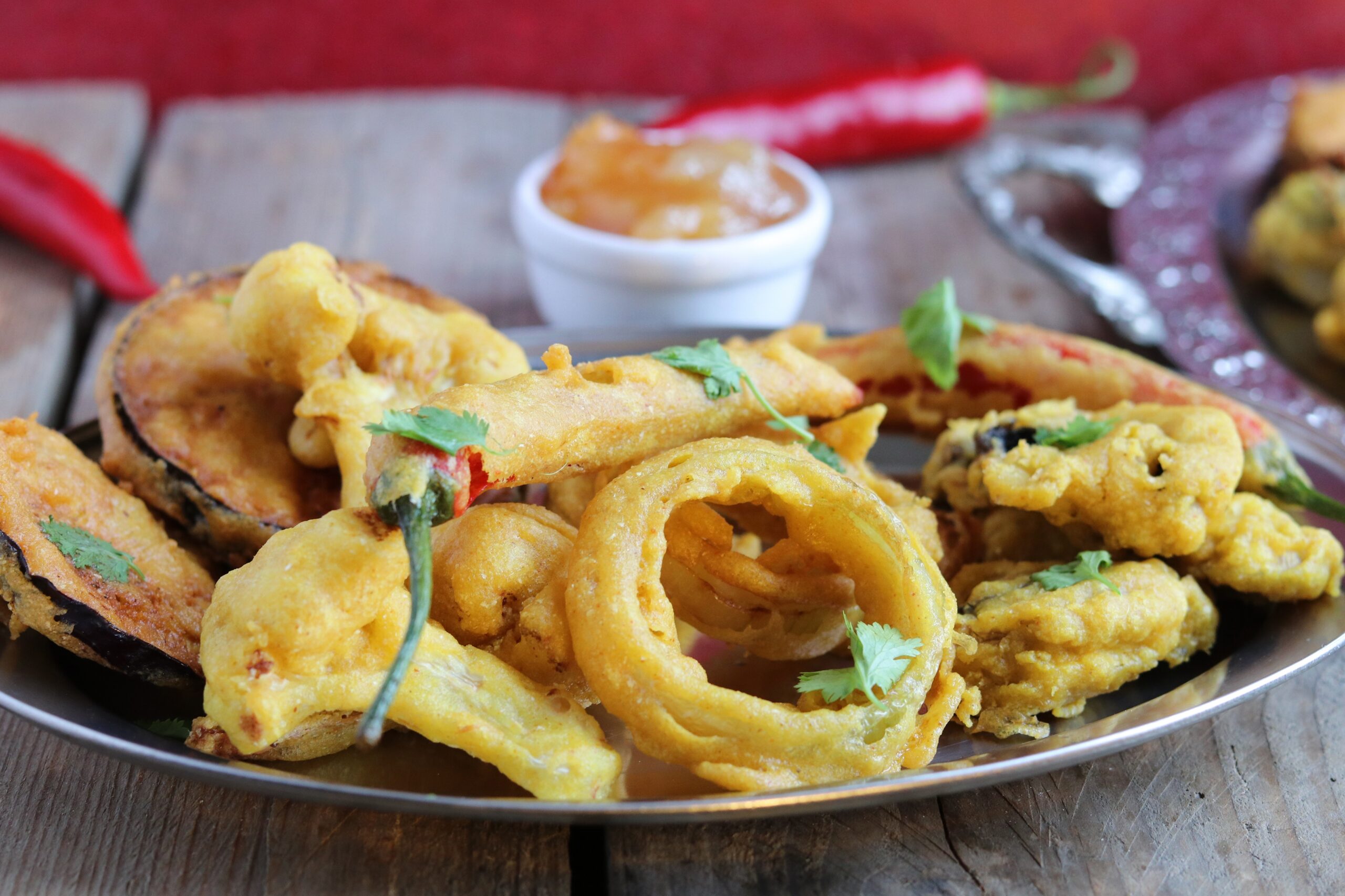 Pakoras – indische Gemüsehäppchen im Teigmantel