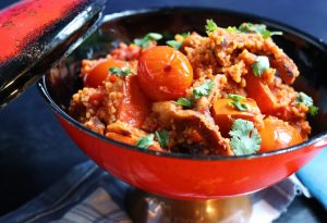 Seitan-Hokaido-CousCous-Pfanne