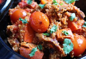 Seitan-Hokaido-CousCous-Pfanne