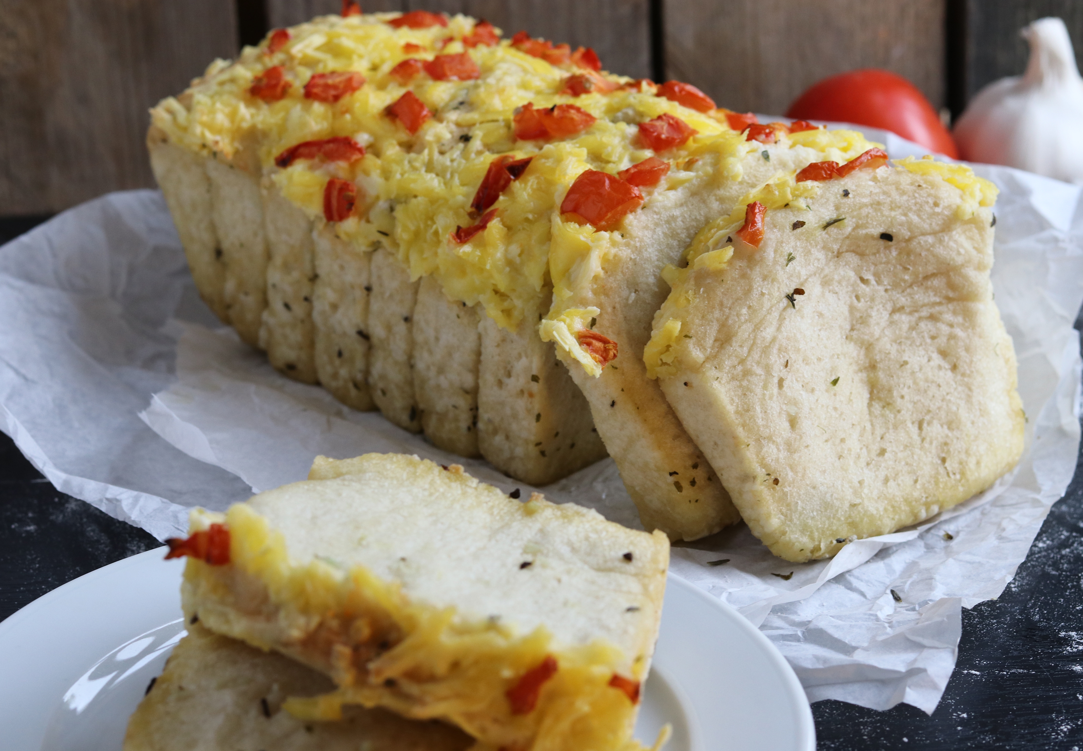 Kräuter-Pull-Apart-Bread