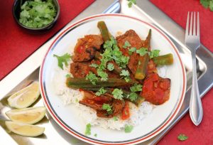 Marokkanisches Ragout mit Okraschoten