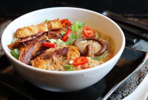 Miso-Ramen mit Shitake und NoDuck