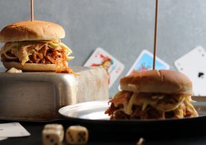 Jackfruit Pulled Pork Burger