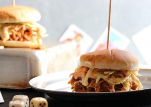 Jackfruit Pulled Pork Burger