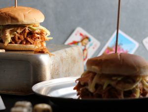 Jackfruit Pulled Pork Burger