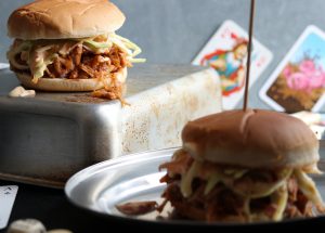 Jackfruit Pulled Pork Burger