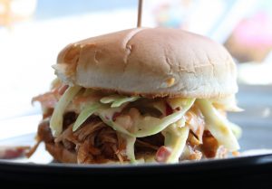 Jackfruit Pulled Pork Burger