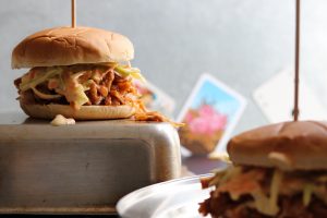 Jackfruit Pulled Pork Burger