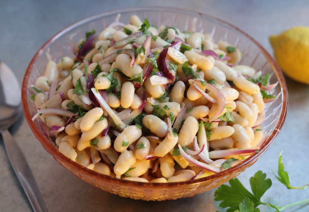 Fertig ist der Bohnensalat