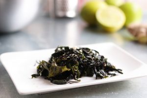 Japanischer Wakame Algensalat