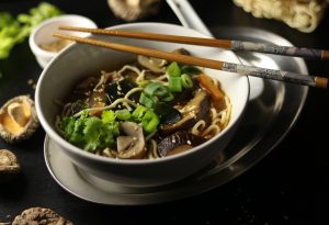 Koreanische Ramensuppe