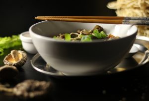 Koreanische Ramensuppe