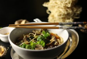 Koreanische Ramensuppe