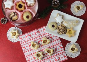 Linzer Walnuss-Plätzchen