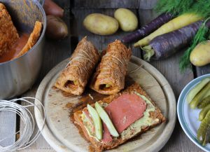 Rollen der Rouladen
