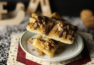 Walnuss-Toffee-Shortbread