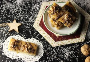 Walnuss-Toffee-Shortbread