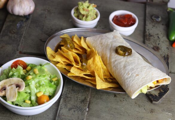 Beef and Bean Burritos