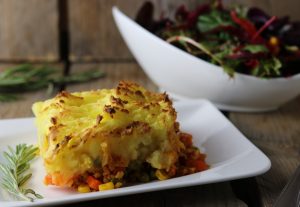 Veganer Shepard's pie