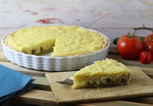 Quiche Lorraine, vegan