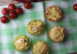 Lauch-Käse-Muffins