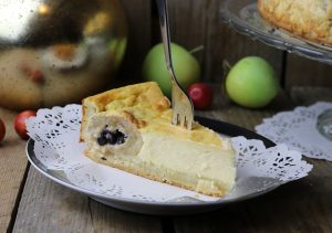 Bratapfelkäsekuchen