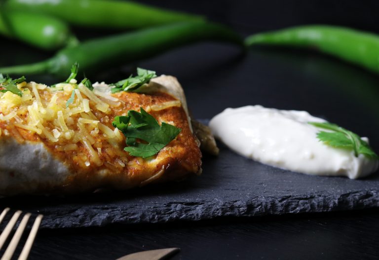 Chicken Enchiladas vegan mit Seitan Dailyvegan