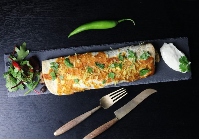 Chicken Enchiladas vegan mit Seitan Dailyvegan