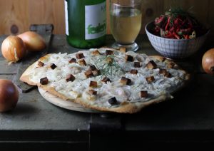 Elsässer Flammkuchen