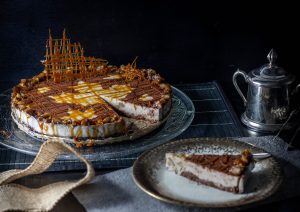 Maronen Panna Cotta Torte