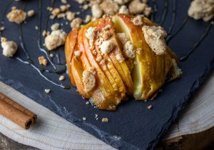 Hasselback Äpfel