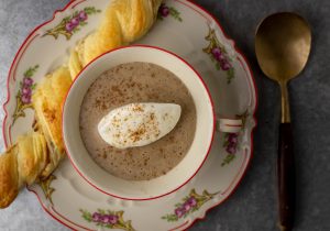 Maronen-Pilzcremesuppe