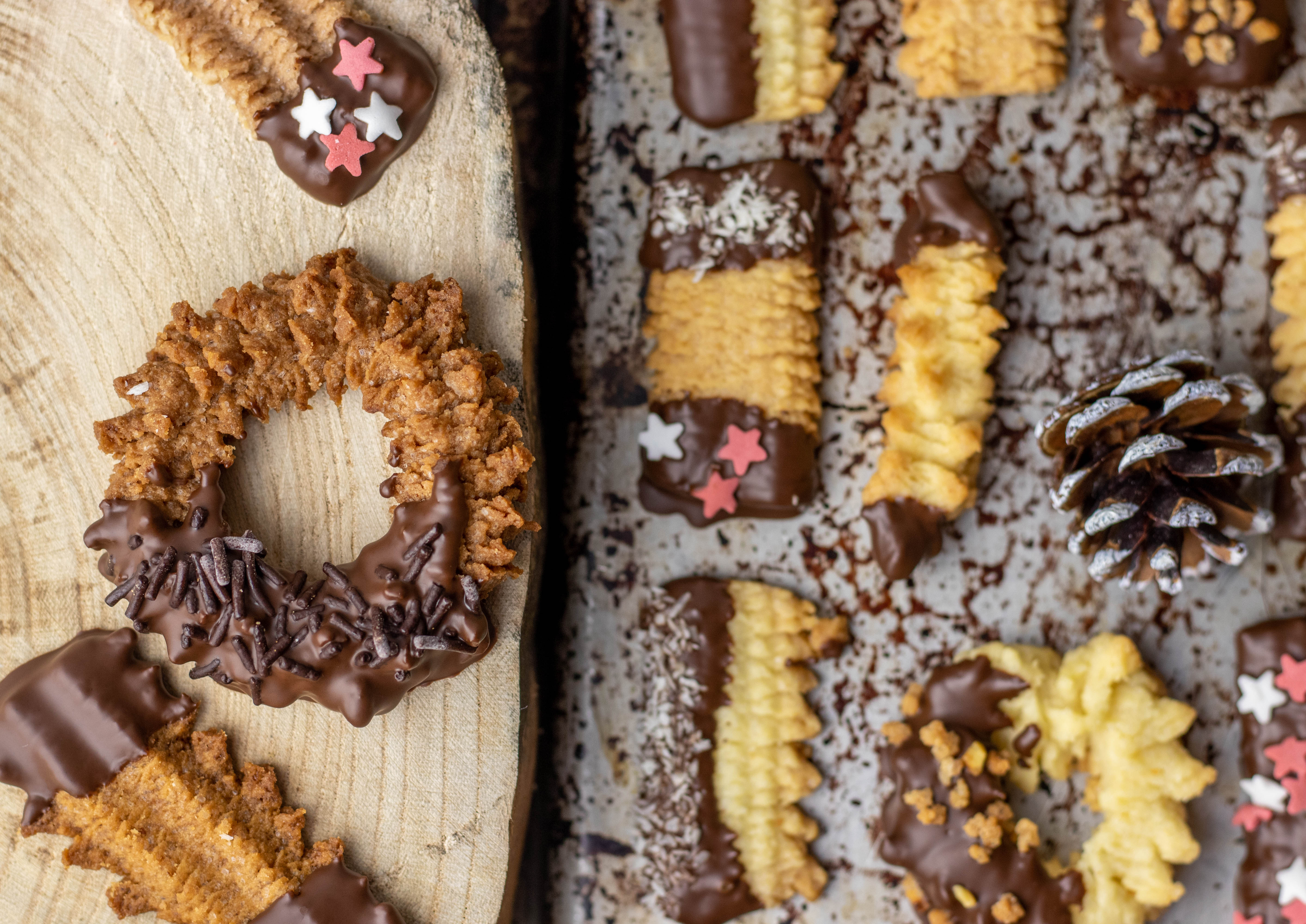 Einfaches Spritzgebäck wie von Oma und Opa - Dailyvegan