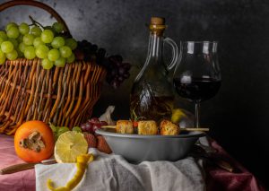 Nice with a glass of red wine