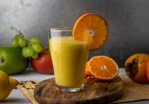 Gelber Smoothie