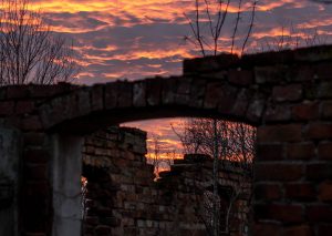 Dramatischer Sonnenuntergang