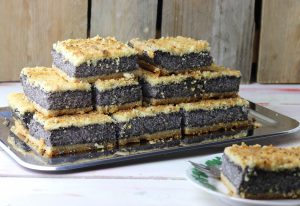 Poppy Seed Streusel Cake