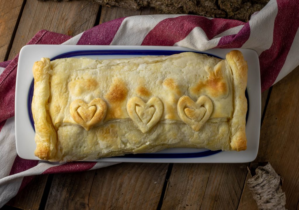 Schwarzwurzel-Blätterteig-Pastete aus dem Ofen - Dailyvegan