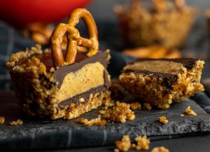 Crunchy salty peanutbutter layer