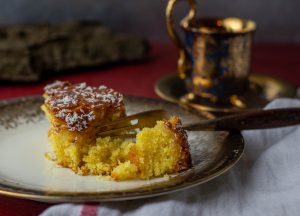 Orangen-Grießkuchen