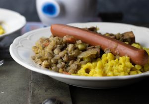 Mit selbstgemachten Spätzle