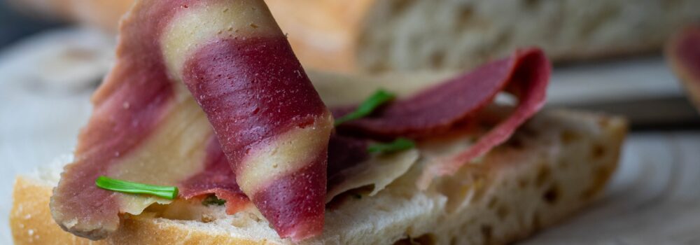 Veganer Räucherschinken